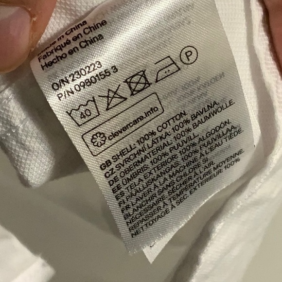 H&M Classic White Slim Fit Shirt - Picture 4 of 5